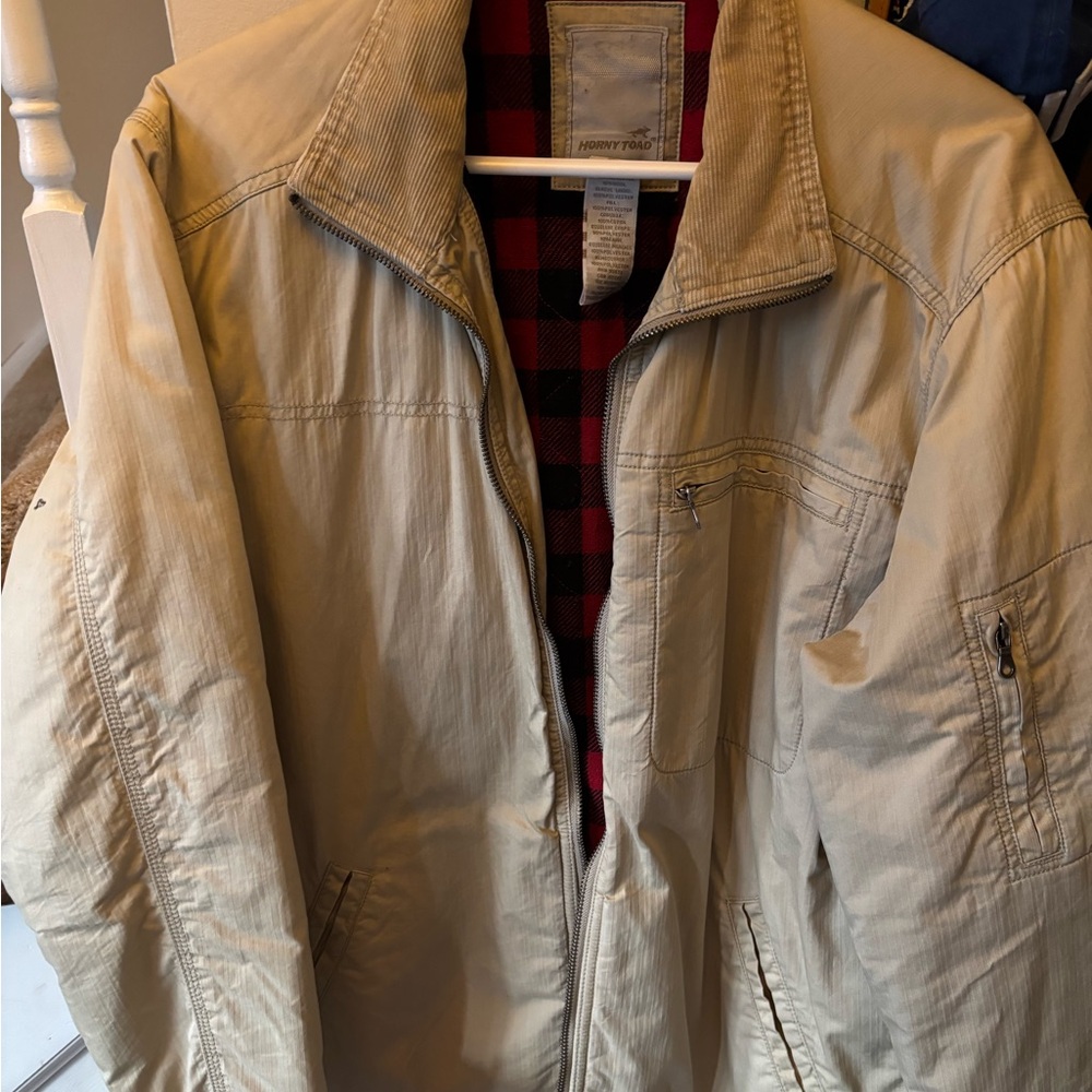 Horny Toad Men's Tan Lightweight Jacket